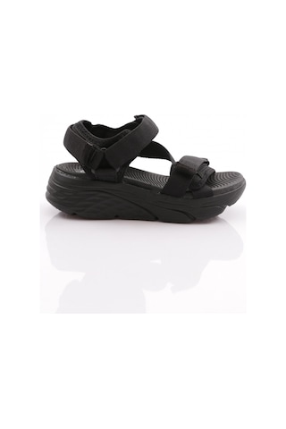 Dgn Ss0001-0178 Kadin Cirtli Sandalet Siyah