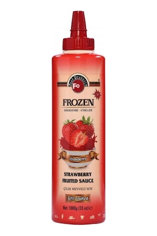 Fo Çilek Meyve Püresi Frozen 1000 Gr