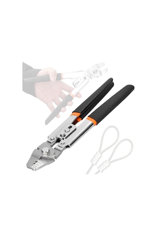 Konesam Yüksek Dayanıklı Metal Tel Kıskaç Yej-122o - Ergonomik Tutma Ve Hassas Sıkma İçin İdeal Araç Siyah