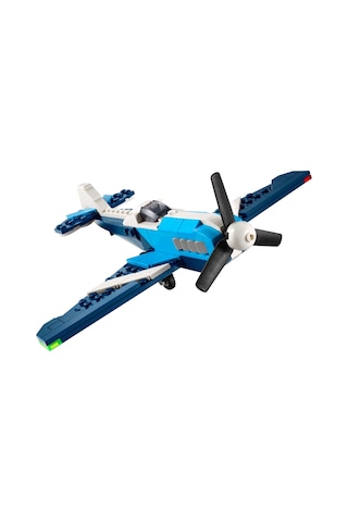 LEGO® Creator 3’ü 1 Arada Uçak: Yarış Uçağı 31160 - 7 Yaş ve Üzeri Çocuklar için Jet veya Helikoptere Dönüşebilen Oyuncak Yapım Seti (178P)
