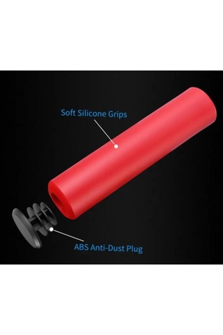 Forte Gt Bisiklet Elcik Silikon Sünger Xbyc 2005 Kırmızı