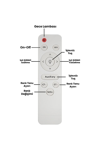 Fuzon 3 Renk Kumandalı Krom Gümüş Salon Led Avize Orkide Ledli Avize Gümüş