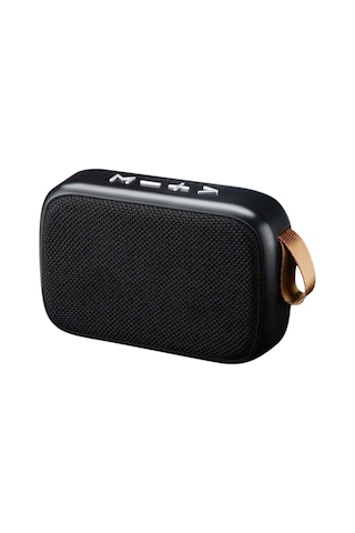 Suofeng Siyah Taşınabilir Bt Hoparlör, Hıfı Ses Kalitesi, Usb/tf Kart/fm Radyo Desteği, Elsiz Arama, Spor Ve Dış Mekan İçin Mini Subwoofer