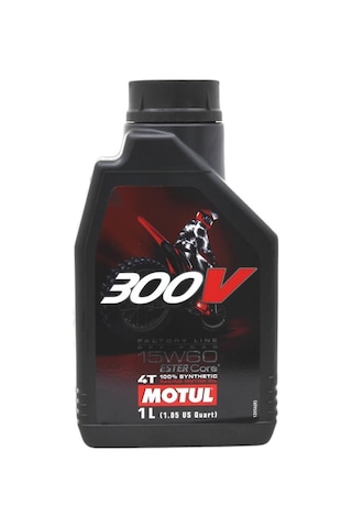 Motul 300V Fl 15W-60 4T 4 Zamanlı Motosiklet Motor Yağı 1 L