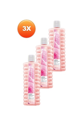Avon L'amour Sunrise Gül Ve Kehribar Kokulu Banyo Köpüğü 3 x 500 ML