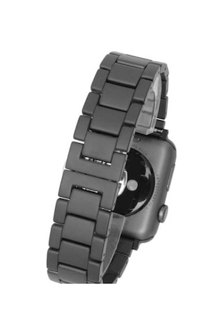 Watch 42mm Mat Seramik Metal Tknc Kordon-siyah