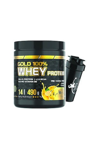 Torq Nutrition Gold Whey Protein Limon Aromalı 490 Gr