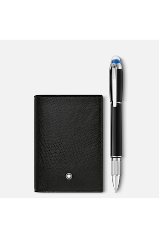 130450 Mont Blanc Set Starwalker Fineliner And Montblanc Sartorial Kartlık Çok Renkli