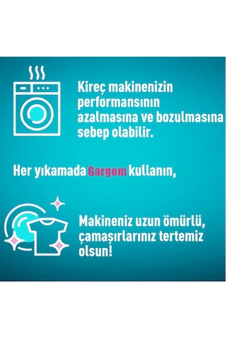 Gargom Kireç Önleyici 8 x 500 G