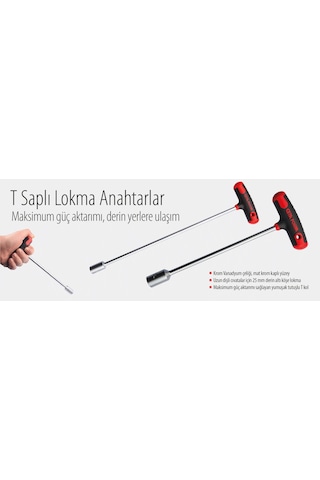 Ceta Form K20-10 T Saplı Lokma Anahtar 10 Mm
