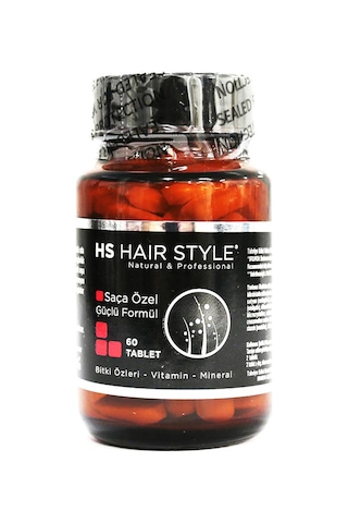 Hs Hair Style Saç Besleyici Tablet Seti 6 x 60 Tablet