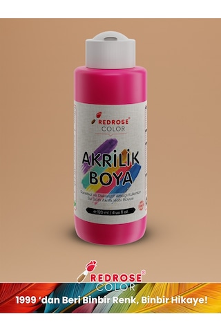 Red Rose Fuşya Akrilik Boya 120 ML