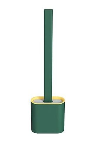 Tpr Pp Silikon Tuvalet Temizleme Fırçası Banyo Temizleyici Ev Housewives Duş Odası Banyo Aracı Tuvalet Fırçası Tutucular Altın - Krom