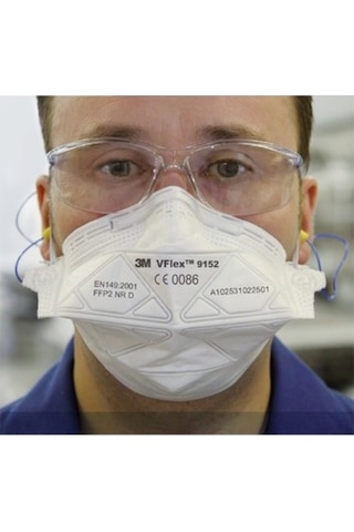 3M 9152E Vflex Ffp2 Ventilsiz Maske 15 Adet