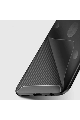 Xiaomi Mi Play Kılıf Zore Negro Silikon Kapak Kahverengi