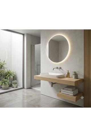 Serel - Rita Tezgah Üzeri Gömme Lavabo Beyaz Outlet - Rt34dss110h- Diğer