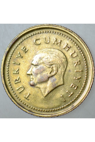 5000 Lira 1998 İnce Tip.