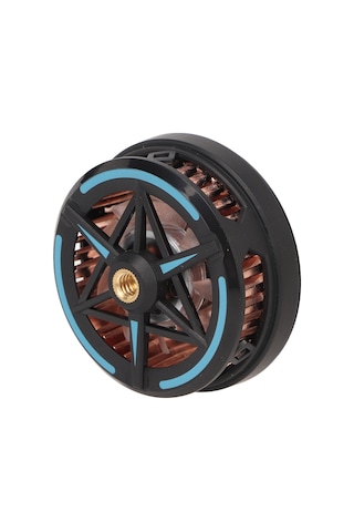 Mufunye S6 Telefon Soğutucu: Magsafe Manyetik, Yarıiletken Soğutma Teknolojisi, 5500 Rpm Turbin Fan, Akıllı Sıcaklık Kontrolü - Siyah