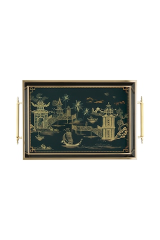 Madame Coco Maureen Tepsi Teps000000006646x31x7cm-renkli