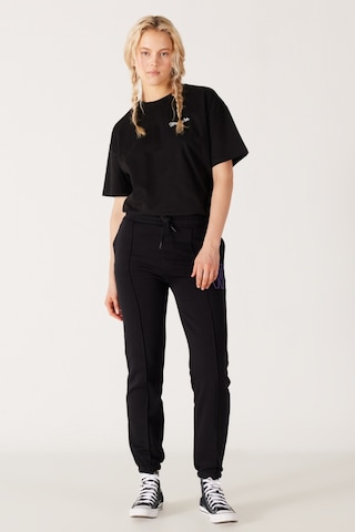 Wrangler Regular Fit Normal Kesim İçi Polarlı Cepli Siyah Jogger Eşofman Altı W232332001 Siyah