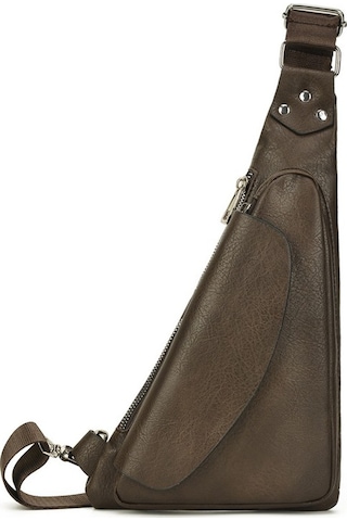 Erkekler İçin Şık Ve Pratik Göğüs Çantası - Hafif Ve Konforlu Günlük Sırt Çantası Modelleri Kahverengi