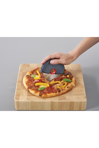 Joseph Joseph Disc Easy-Clean Pizza Diski Gri/Kırmızı Gri