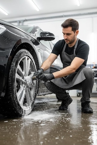 Buffer Çok Amaçlı Araç Temizlik Fırçası, Siyah, Ergonomik Tasarım, Oto İç Ve Dış Yüzeyler İçin, Jant Koltu Diğer
