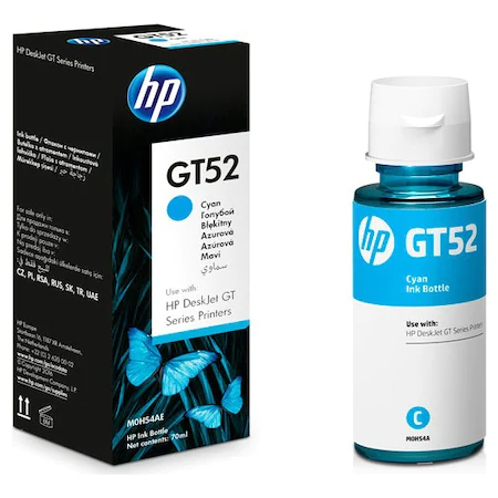 P Gt53 / Gt52  4 Renk Mürekkep Seti Siyah, Mavi, Kırmızı, Sarı - Smart Tank 515 530 615 / Ink Tank 315 415 Yazıcı Uyumlu