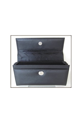 Zenga  Deri Çek Evrak Ve Para Cüzdanı 525-1 Siyah