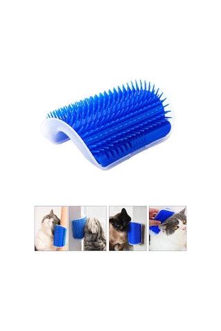 Thentech Kedi Kaşınma Tahtası Duvara Sabitlenebilen Mavi
