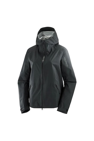 Salomon Outerpath 2.5l Wp Jkt W Kadın Ceket Lc2207100 Siyah Siyah