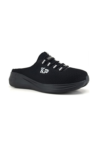 King Paolo D5109 Krakers Sabo - Siyah - Kadın Sandalet,tekstil Spor Ayakkabı-siyah Siyah