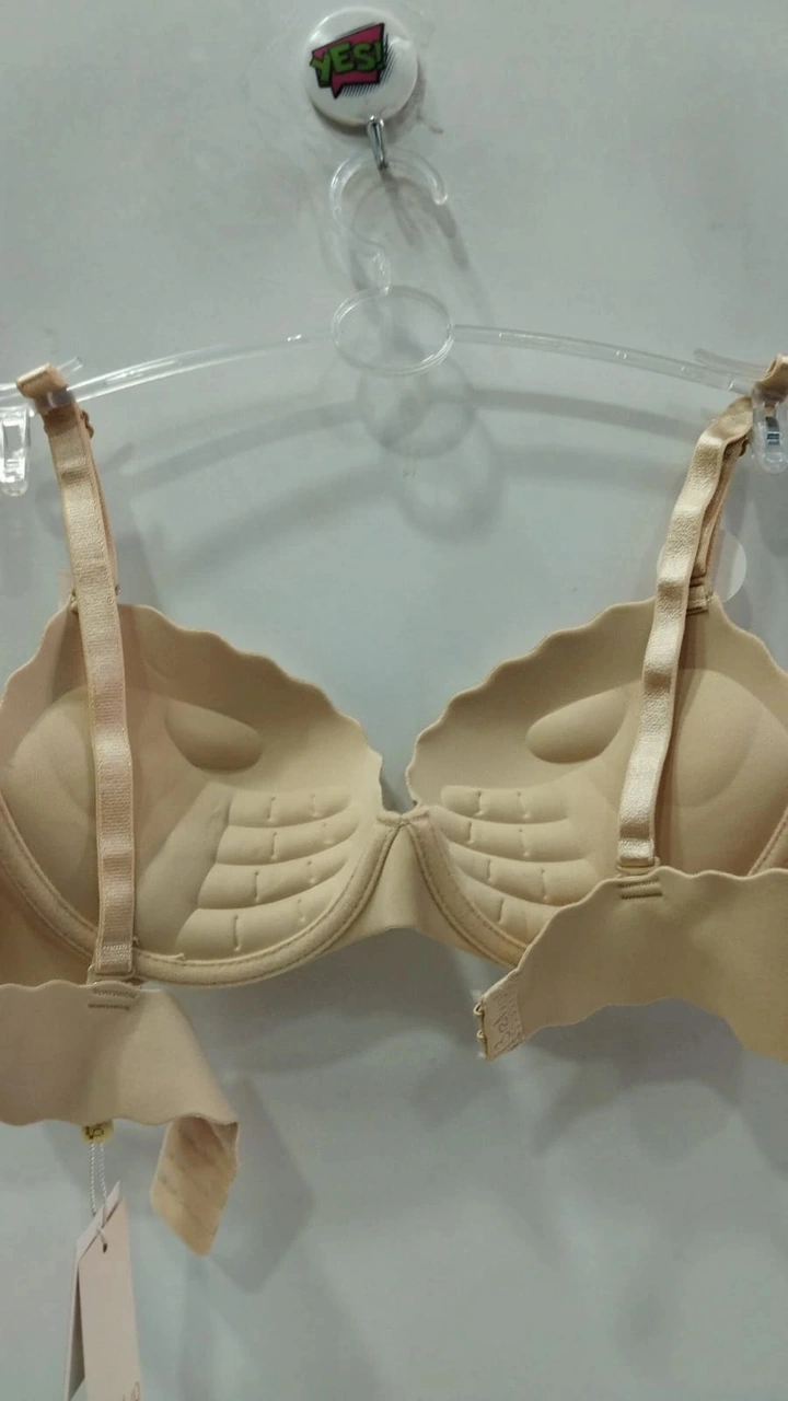 Belvü Kadın Push Up Lazer Kesim El Destekli Ten Sütyen Ten