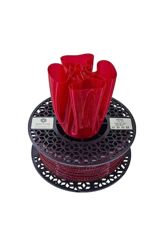 Porima PETG Transparan® Filament Şarap Kırmızı Porima PETG Transparan® Filament Şarap Kırmızı