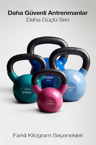 Proforce Vinil Kettlebell Ktb4 Kg