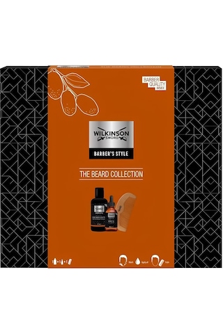 Wilkinson Sword Barber's Style Beard Collection Erkek Sakal Bakım Hediye Seti