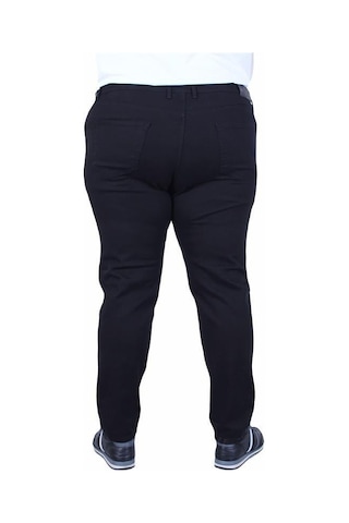 Starbattal Büyük Beden Klasik 5 Cep Gabardin Pantolon 11915 Sıyah Siyah