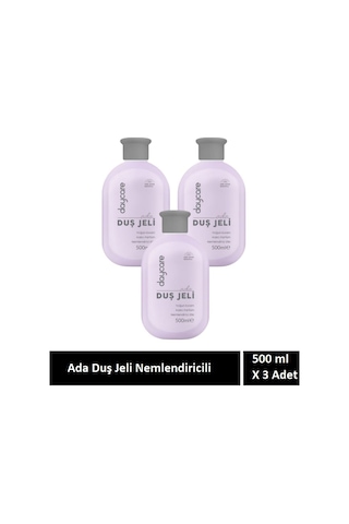 Nemlendirici Etkili Yoğun Kıvamlı Duş Jeli Ada 500 Ml X 3 Adet Diğer