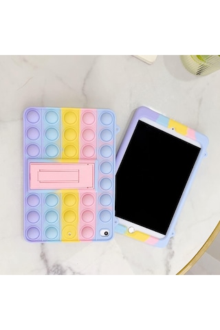 Apple Uyumlu iPad Air 2 Popit Standlı Ve Boyun Askılı Tablet Kılıfı
