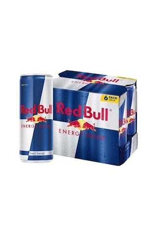Red Bull Enerji İçeceği 2'li 6 x 250 ML