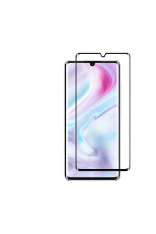 Xiaomi Mi Note 10 Nano Pet Full Ekran Koruyucu Siyah