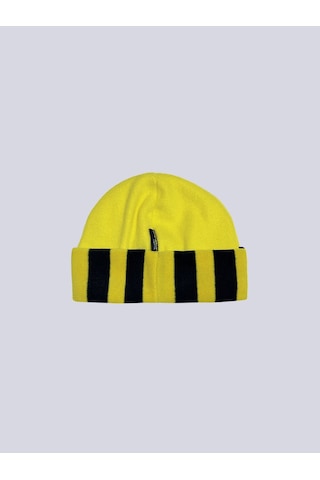Fenerium Çocuk Çubuklu Polar Bere Sarı