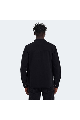 The Crow PETER Erkek Siyah Gömlek