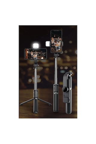 Işıklı Selfie Çubuğu Kablosuz Bluetooth Kumandalı Tripot Selfie Monopod Selfie Stick Selfi Tripod Işıklı Selfie Çubuğu Kablosuz Bluetooth Kumandalı Tripot Selfie Monopod Selfie Stick Selfi Tripod