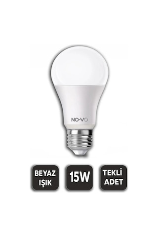 10 Adet 15w Beyaz Led Ampul 1200lm 6500k 15.000 Saat Ömür 5047 Belirtilmemiş