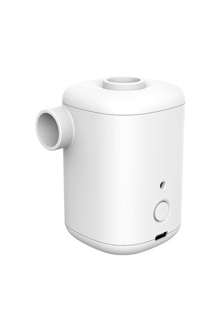 Lemestar Ev Ve Dışarı Kullanıma Uygun Kablosuz Mini Hızlı Şişirme-çıkarma Pompası, 4 Farklı Uçlu, Abs Malzeme, 1500mah Pil, Su Geçirmez, Beyaz