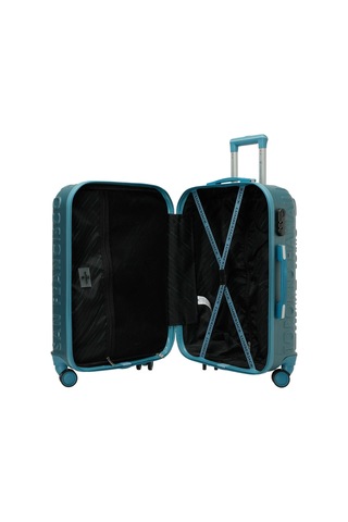 Lumberjack Lugano -o Abs 5fx Mavi Unisex Orta Boy Valiz 000000000101972759 Mavi