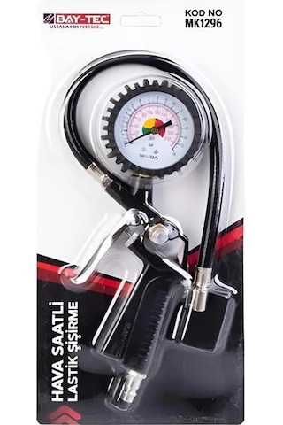 Bay-tec Hava Saatli Lastik Şişirme Tabancası Mk1296