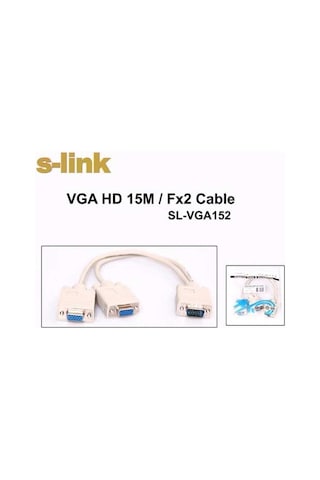 S-Link Sl-Vga152 Y Vga Data Kablo