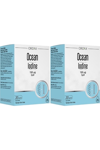 Ocean Iodine 150 Mcg İyot 2 x 30 ML